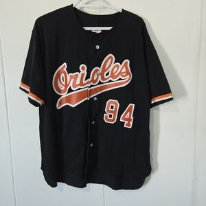 Orioles Black Baseball Jersey